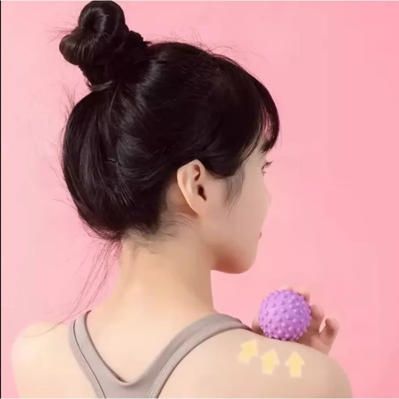 Fascia Ball, Foot Plantar Massage Ball, Muscle Relaxation Ball for Yoga Fitness, Shoulder Neck Waist Foot Back Meridian Massage